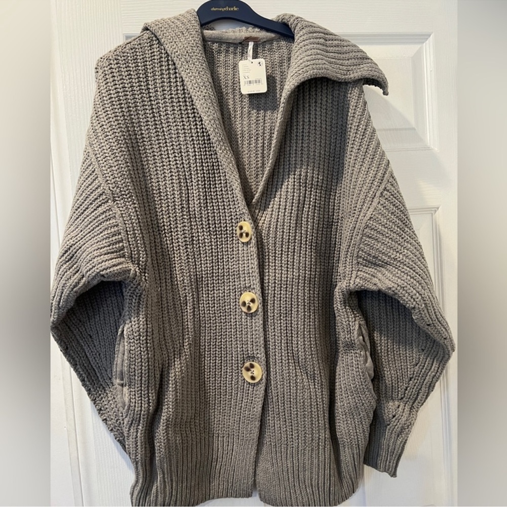 Free people swim too deep cardigan